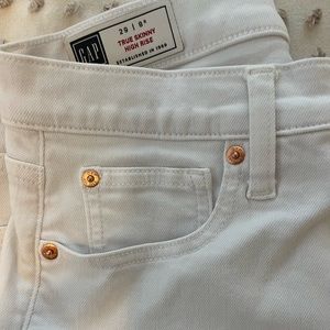 GAP True High Rise Skinny Denim Jeans